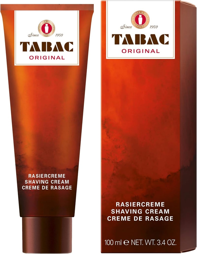 Tabac Original Shaving Cream 100 ml - Ideal for a Close Wet Shave - Image 1